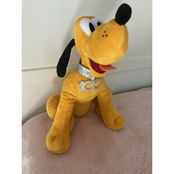 Disney Other - Disney 100th Anniversary Pluto Plush Toy